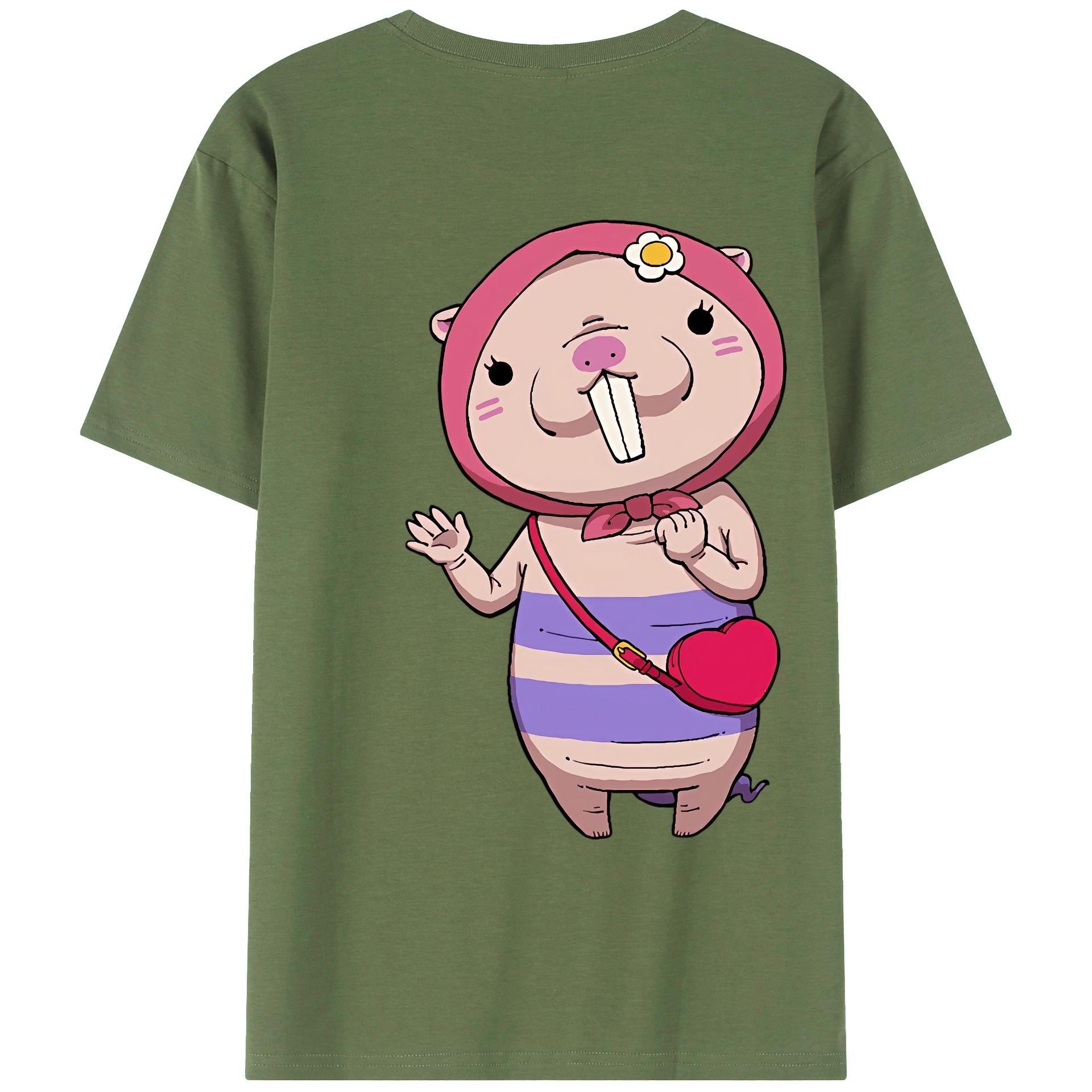 （画像用） 妖怪ウォッチ Yo-kai Watch 綿100％ メンズ半袖Tシャツ（バックプリント） 通気性